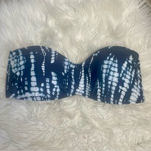 Tye Die Bar III Padded Cute Bikini Top